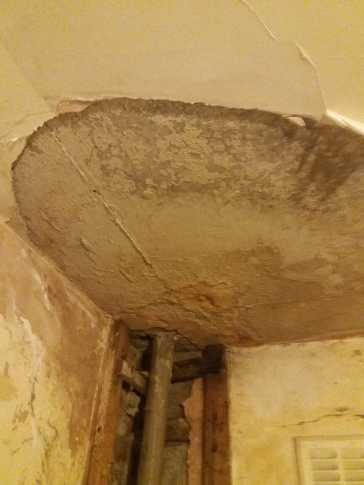 Damp and mould in a Stockport bathroom