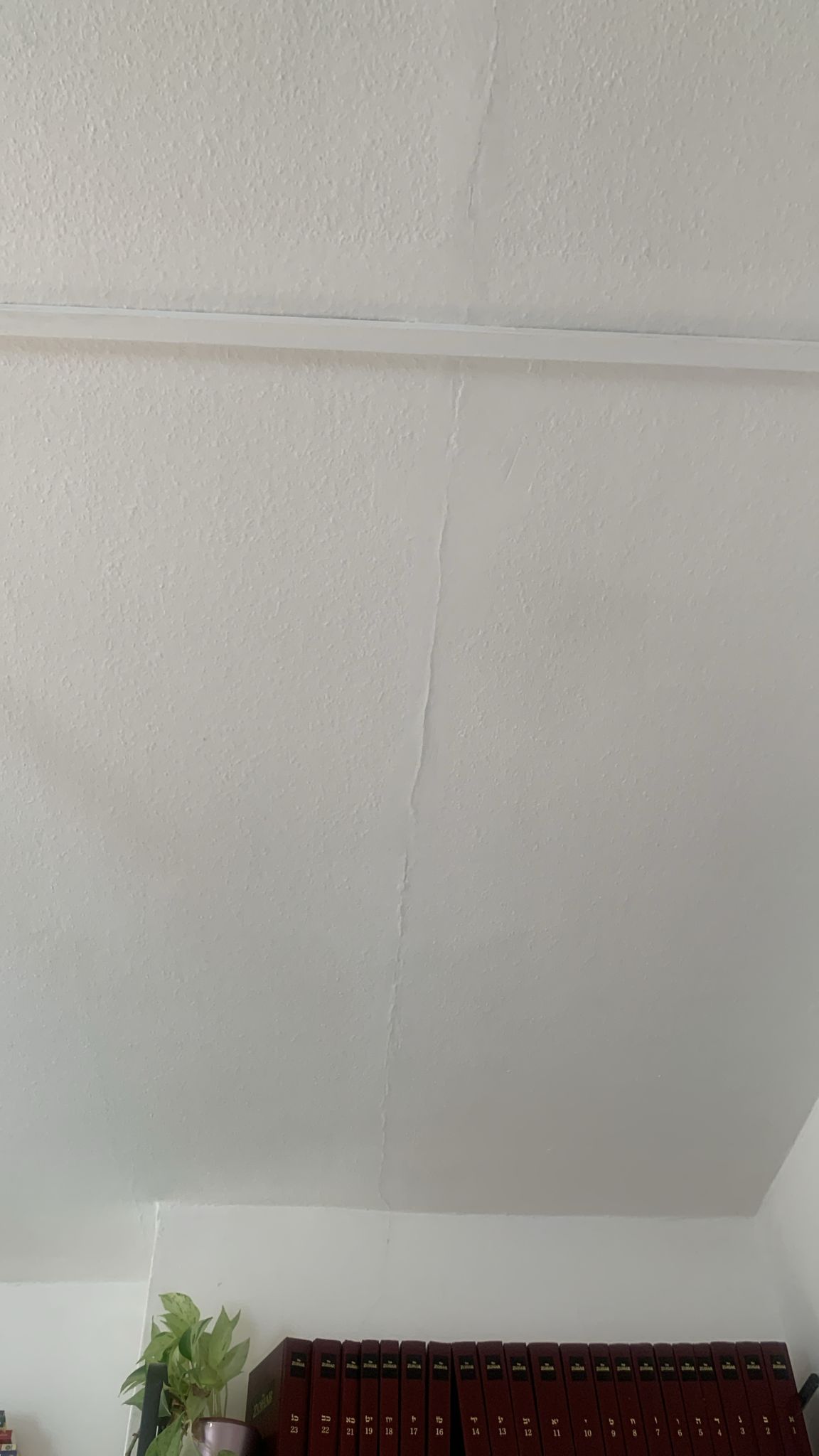 Structural crack in wall inside council property in Manchester